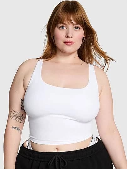 PINK Women's Seamless Strappy Tank Top