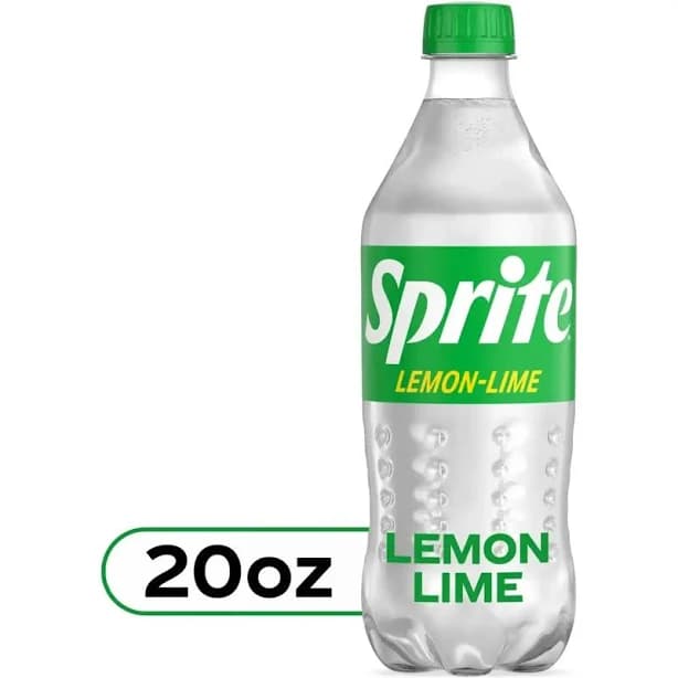 Sprite Lemon Lime, 20 Oz Bottle (12 pack)