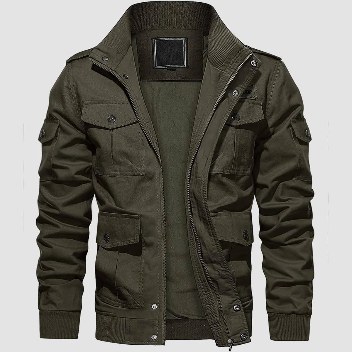 Men's Tactical Cotton Cargo Jacket