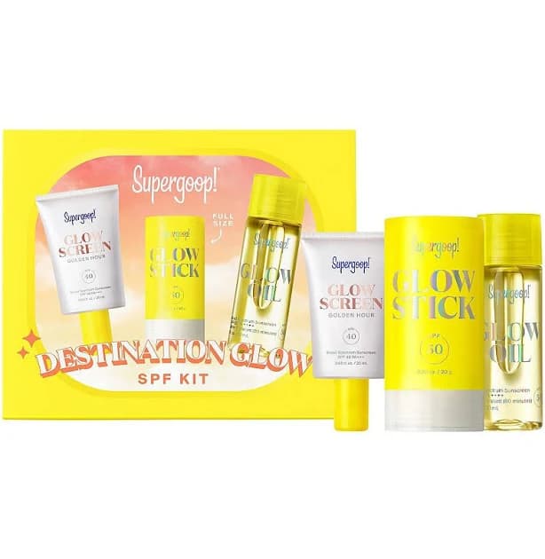 Supergoop! Destination Glow SPF Kit
