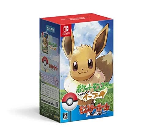 Pocket Monsters Let's Go! Eevee Monster Ball Plus Set
