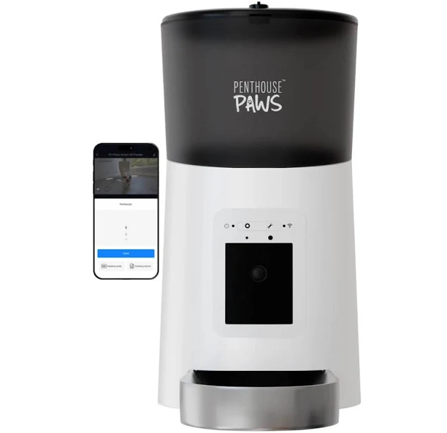 Penthouse Paws Smart HD Automatic Dog & Cat Feeder