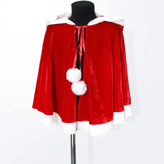 Santa Claus Hooded Cape