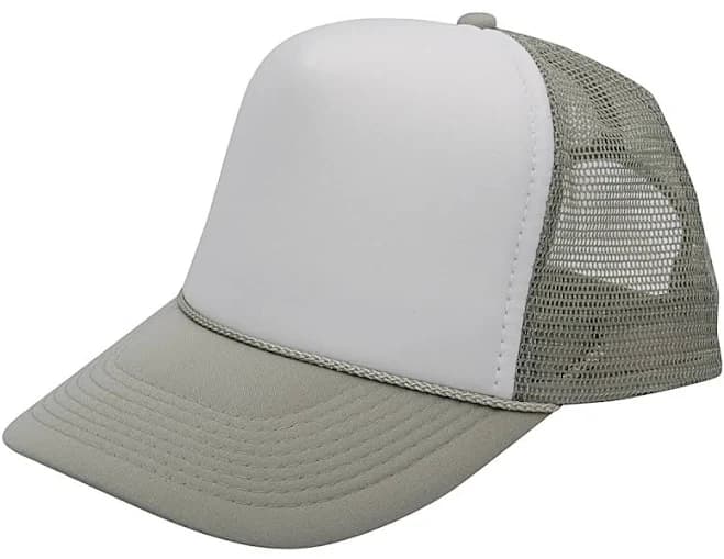 Zenana Double Tone Contrast Poly Foam Mesh Back Trucker Cap