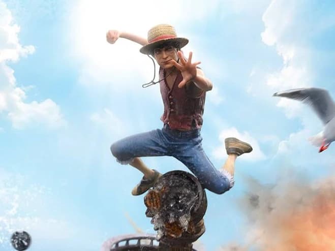 Iron Studios One Piece Luffy Art Scale 1/10 Statue