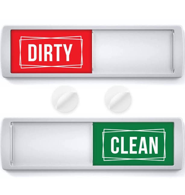 Assured Signs Clean Dirty Dishwasher Magnet