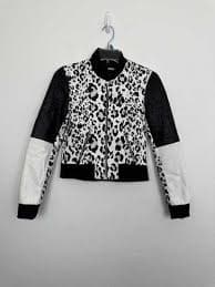 Leopard Combo Print Dress - Gem