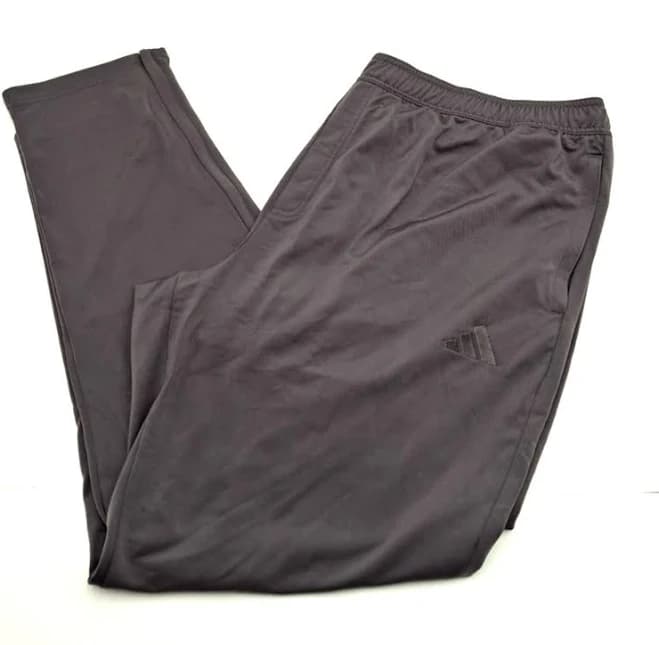 Adidas Grey Men's Sweatpants With Logo - Tapered Leg - Size: 3XL
