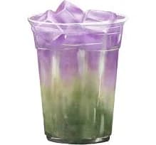 Matcha Ube Latte
