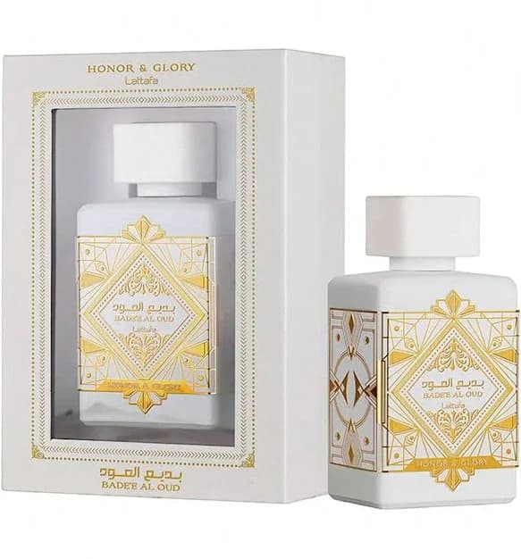 Lattafa Bade'e Al Oud Honor & Glory Eau De Parfum Unisex EDP Perfume Perfumes 3.4oz/100ml Long-Lasting Girlfriend Wife Mother Friend Boyfriend Husband