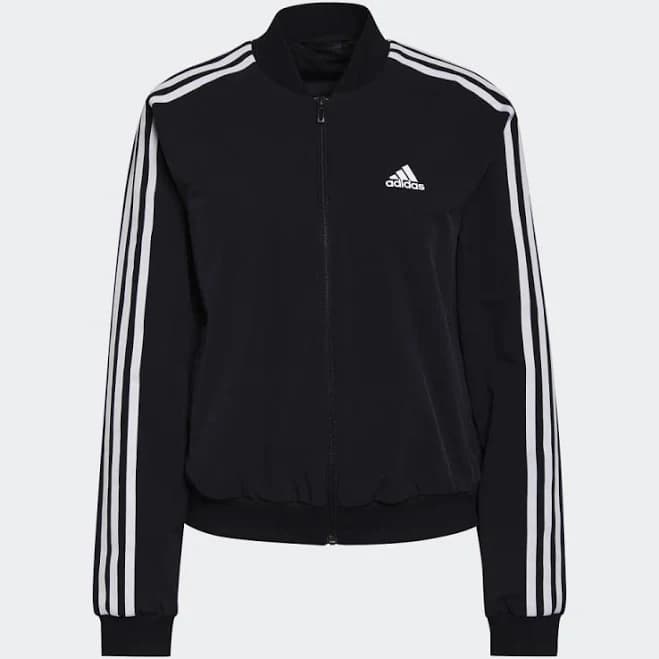 Adidas Essentials 3 Stripe Woven Womens Track Top