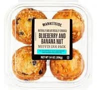 Marketside Blueberry & Banana Nut Muffin Variety Pack