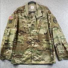U.S. Army | Jackets & Coats | Us Army Military Woodland Camo Field Jacket Coat Medium Regular 84510997835 | Poshmark
