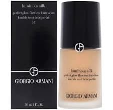 Luminous Silk Foundation - 5.2 Light to Medium Peach by Giorgio Armani for Women - 1 oz Foundation
