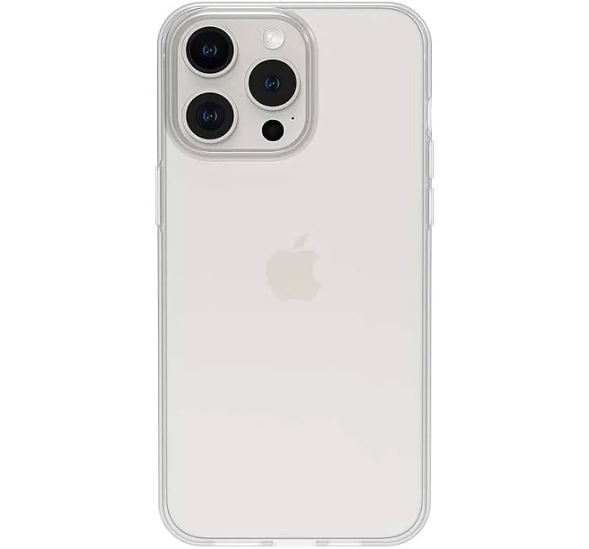 Best Buy Essentials Soft-Shell Case for iPhone 15 Pro