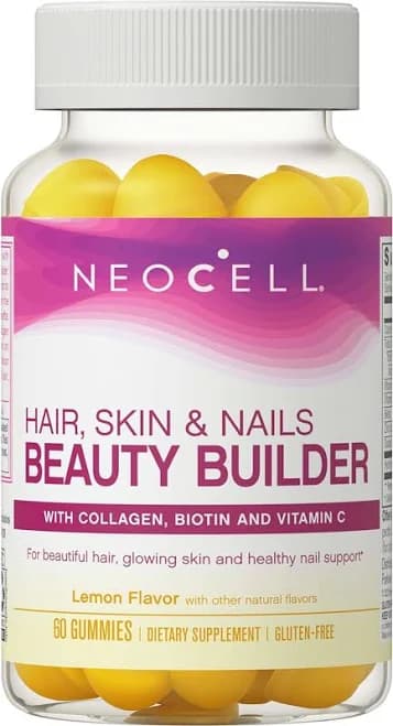 Neocell Hair, Skin And Nails Beauty Builder Gummies With Collagen,