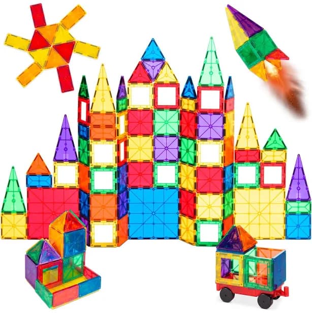 Best Choice Products Kids Magnetic Tiles Set