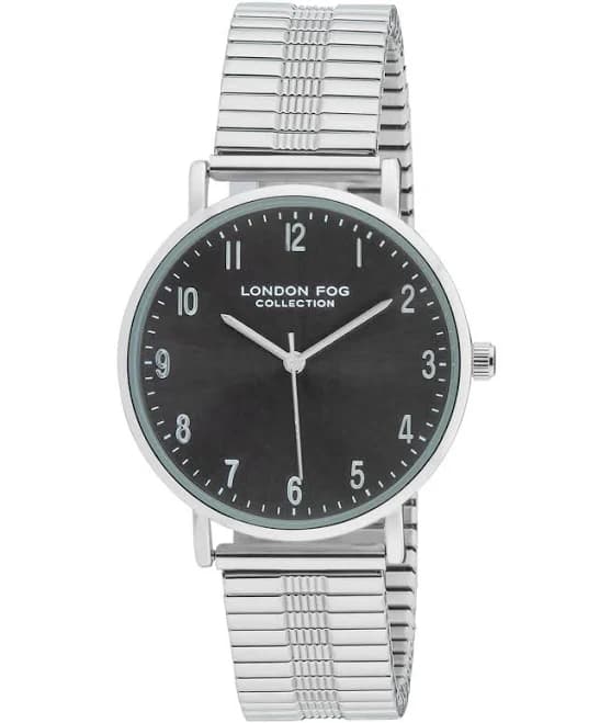 London Fog Unisex Baldwin Round Alloy Watch