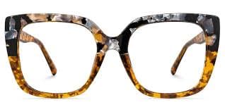 Amazon.com: Zeelool Stylish Oversized Square Blue Light Blocking Glasses Computer Gaming Eyewear for Women Brenda ZOP02126-16 Amber : Health & Household