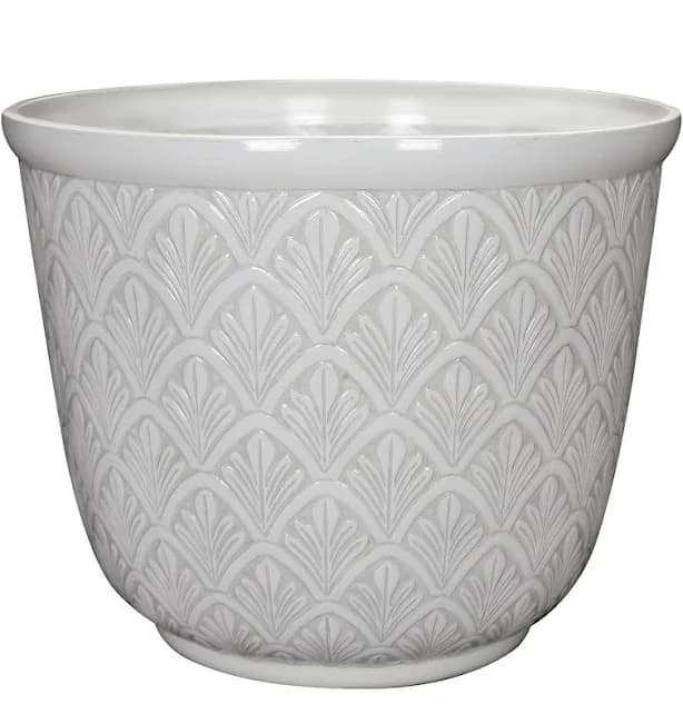 allen + roth Round Indoor/Outdoor Planter