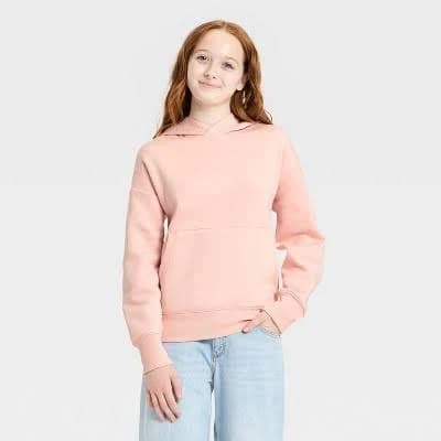 Oversized Fleece Hoodie Sweatshirt