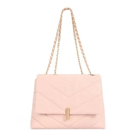 Be Cool Becool Women's Chevron Quilted Shoulder Bag