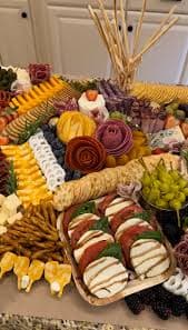 Graze Table- 4ft x 18in, Feeds 30-40 – BozaBoards Custom Charcuterie