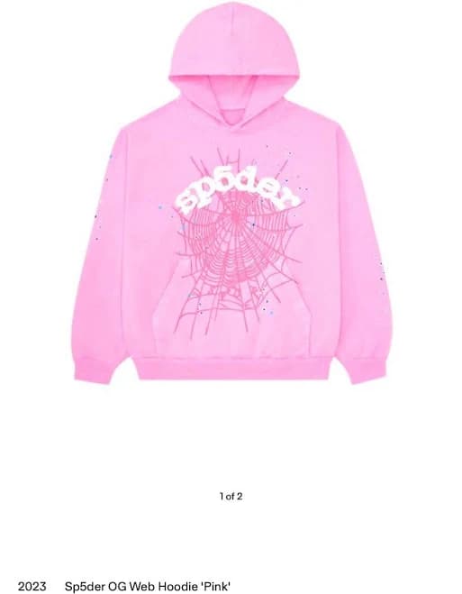 Sp5der Women's OG Web Hoodie