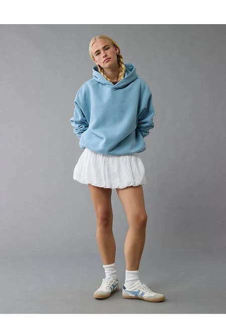 AE Women's High-Waisted Smocked Bubble Skirt