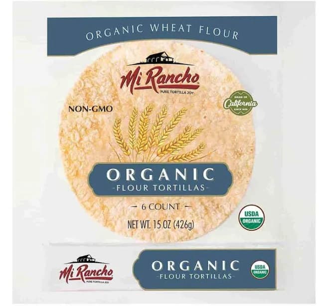 Organic Flour Tortillas
