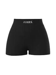 Our Summer Plus Size Letter Embroidered Motorcycle Shorts Booty Shorts is such a vibe - ROMWE