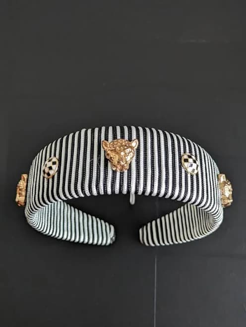 Sleek Safari Zebra Stripes Headband