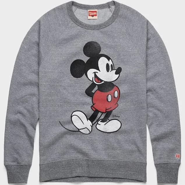 HOMAGE Vintage Apparel Mickey Mouse Crewneck Sweatshirt