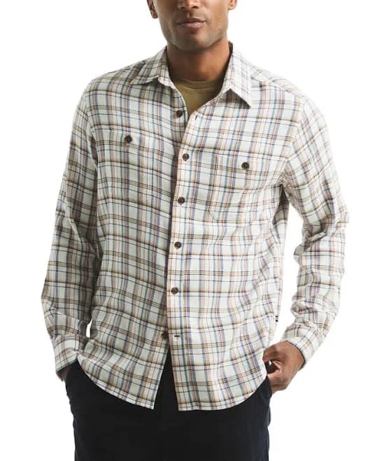 Men's Sustainably Crafted Plaid Flannel Shirt