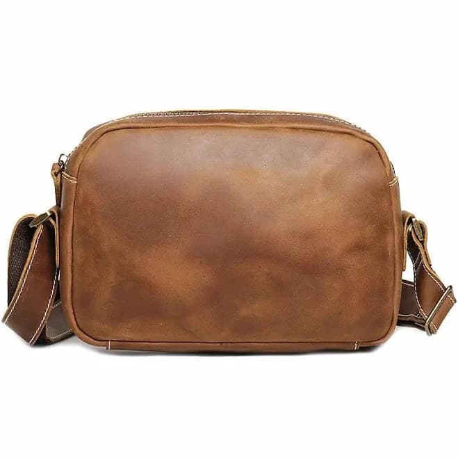 Steel Horse Leather Soren Vintage Leather Crossbody Bag