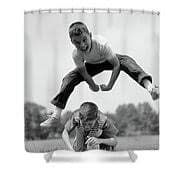 1960s Boys Playing Leap Frog Photograph by Vintage Images - Pixels