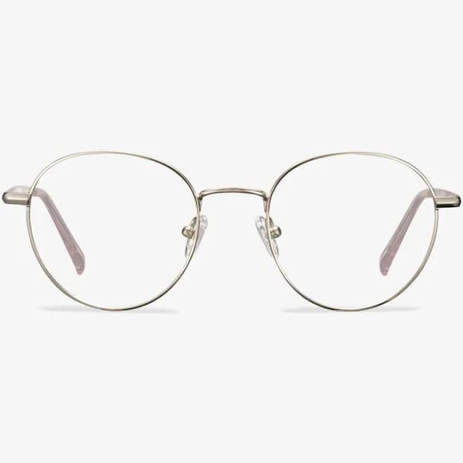 IGIOO Vintage Round Black Glasses Frames