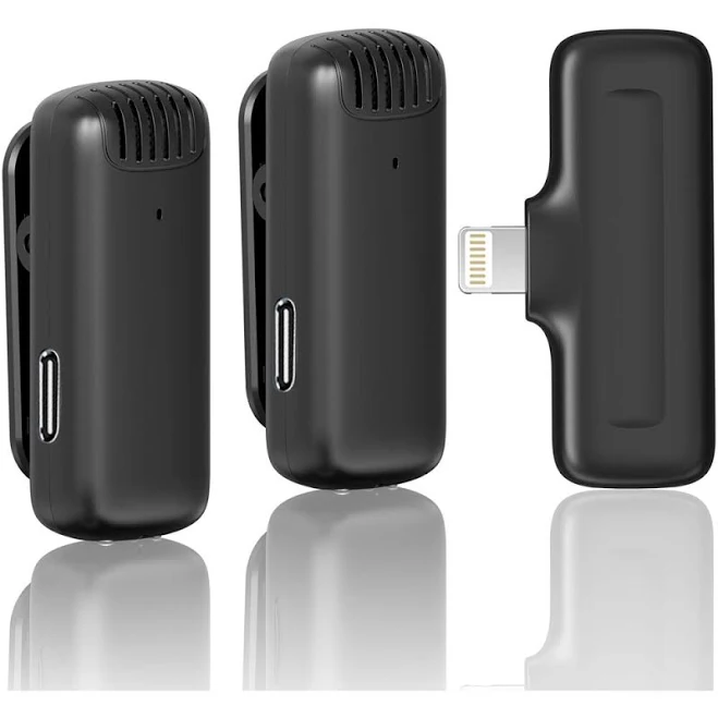 Ulanzi J12 2-Person Wireless Microphone System Connector for iOS Devices