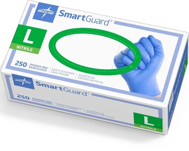 SmartGuard Powder-Free Nitrile Exam Gloves