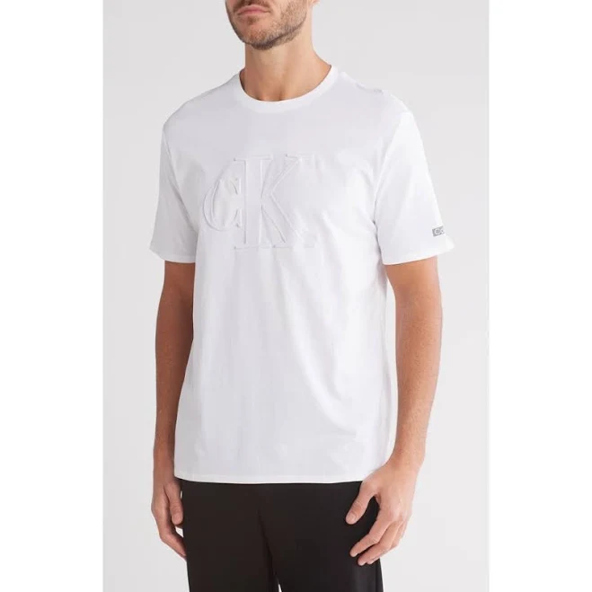 Calvin Klein Men's Embossed Monogram Classic T-Shirt