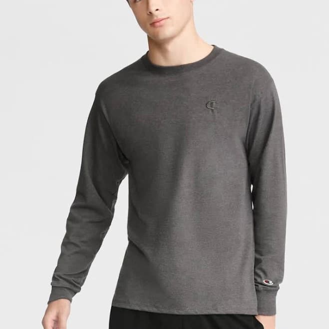 Champion Men's Classic Long Sleeve T-Shirt