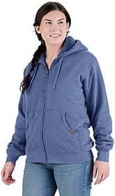 Berne Women's Sherpa-Lined Full-Zip Hooded Sweatshirt