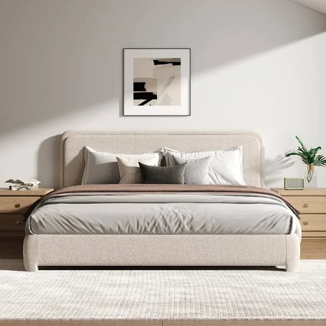 Ebern Designs Bensu Upholstered Platform Bed