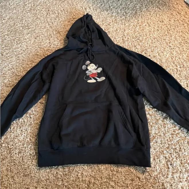 Disney Mickey Mouse Embroidered Hoodie