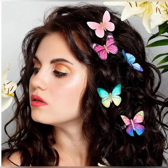 Butterfly Hair Clips