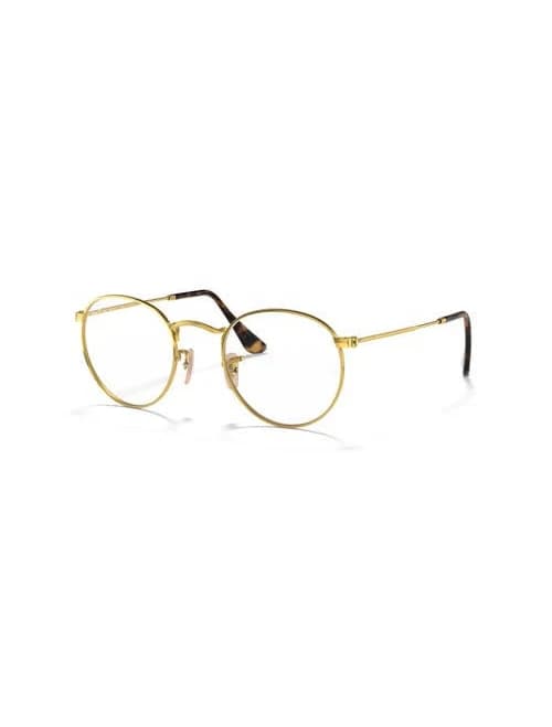Ray-Ban 50mm Round optical glasses in Gold at Nordstrom