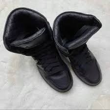 Nike | Shoes | Nike Dunk Lux High X Ricardo Tisco Black Whites | Poshmark