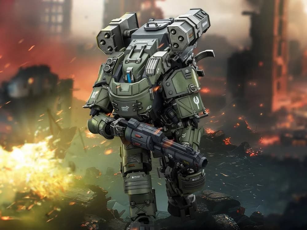 Dark Source Storm Tempestus Fire Support Type Mecha Action Figure
