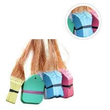 Worgeous 5 Sets/500pcs Unique Hanging Tags Plastic Waterproof Hanging Labels with Strap Line for Garden Daily Use (4.5x3cm, Mixed Color) - Walmart.com