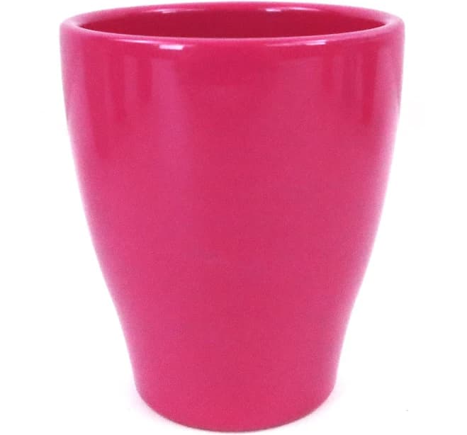 Ceramic Pottery Glossy Solid Color 4" Pot